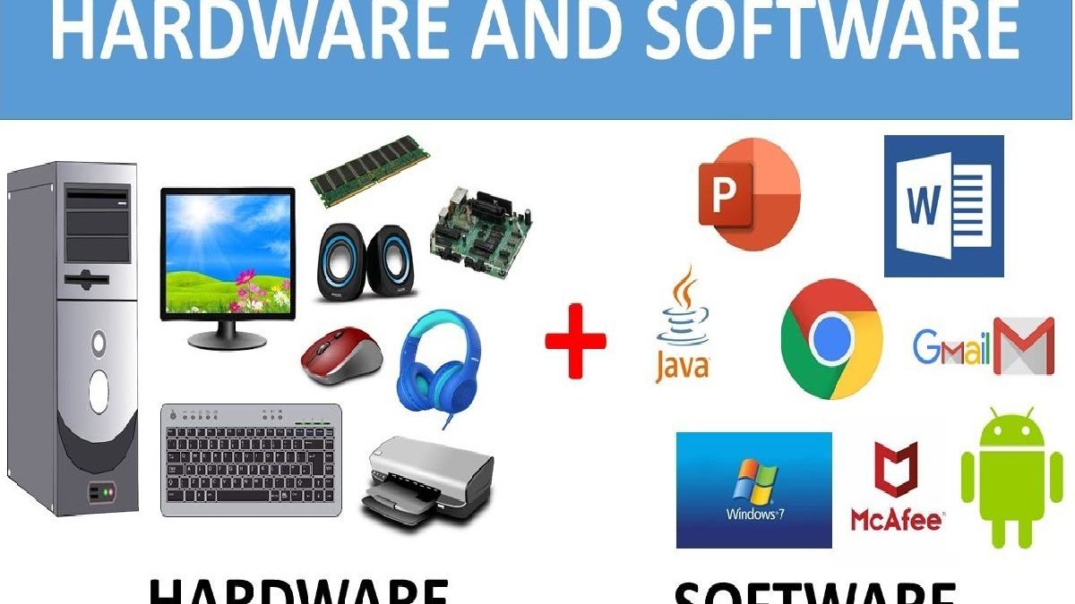 What is Hardware and Software? Definition and Differences